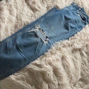Free People distressed denim